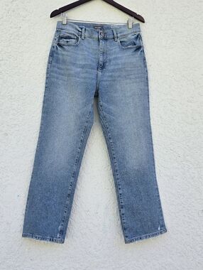 DL1961 Patti High Rise Vintage Straight Leg Jeans Light Wash Size 29